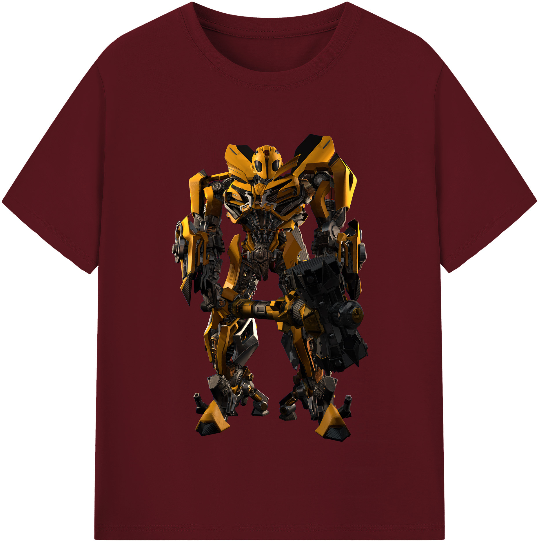 （画像用） Transformers トランスフォーマー 綿100％半袖Tシャツ（フロントプリント）